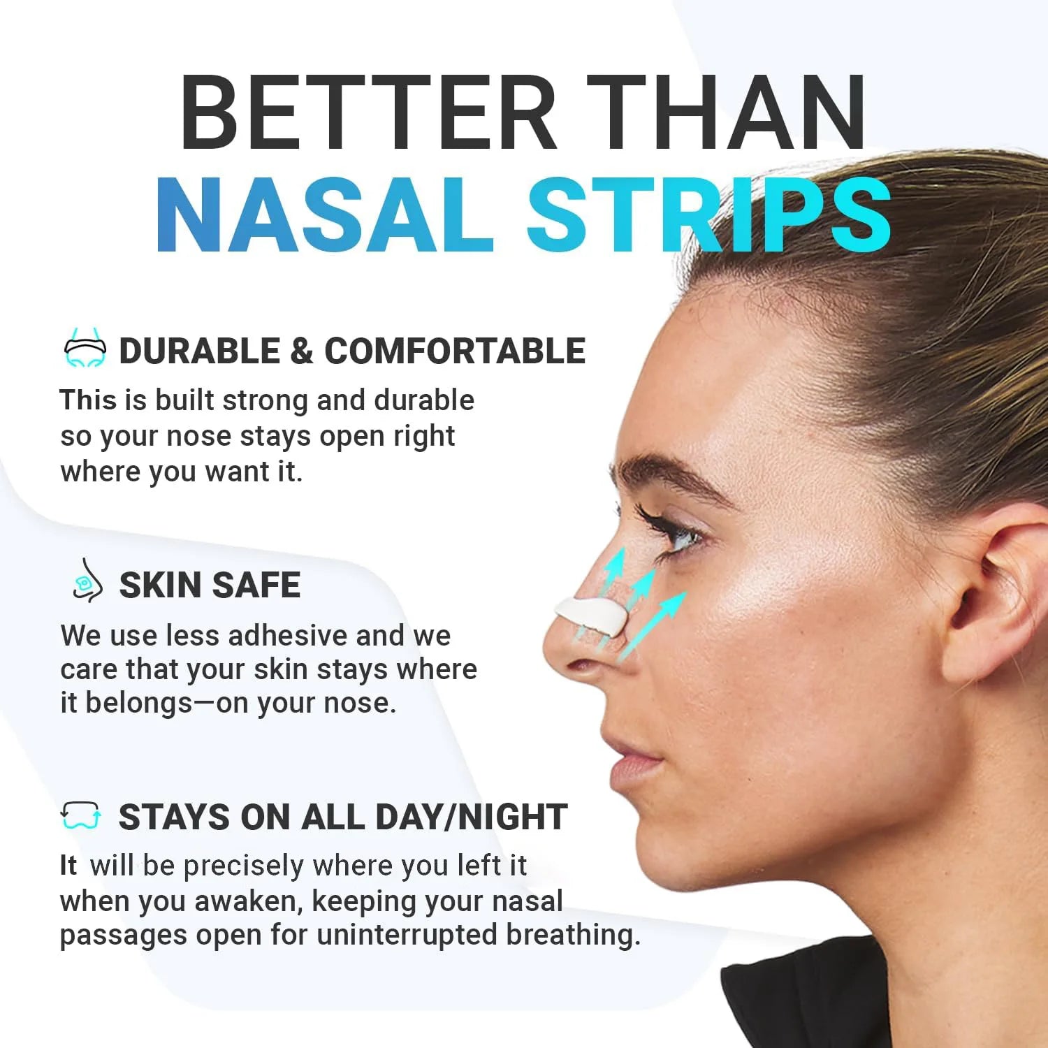 Multifunctional Magnetic Nasal Strips